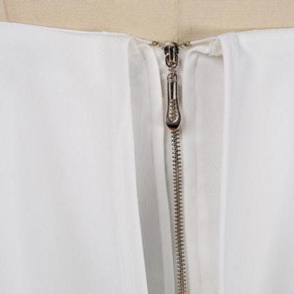 2-piece Crop Top And Pencil Skirt Bodycon Set