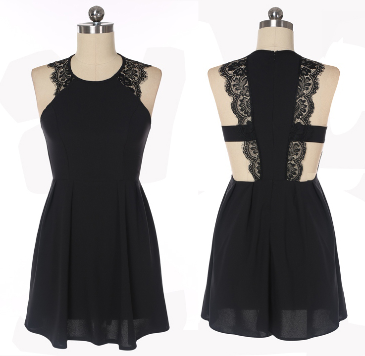 Romantic Lace A-line Dress on Luulla